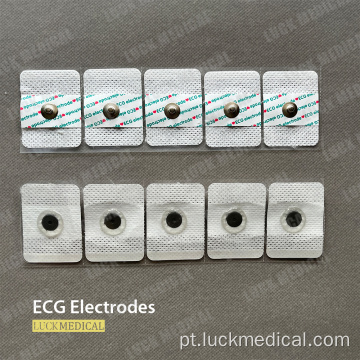 Almofadas de eletrodos ECG médicos